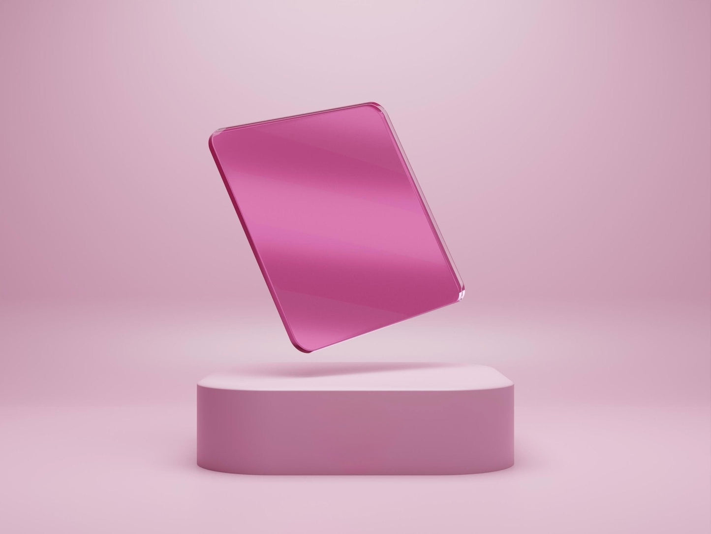 1/8” Mirror - Pink Acrylic