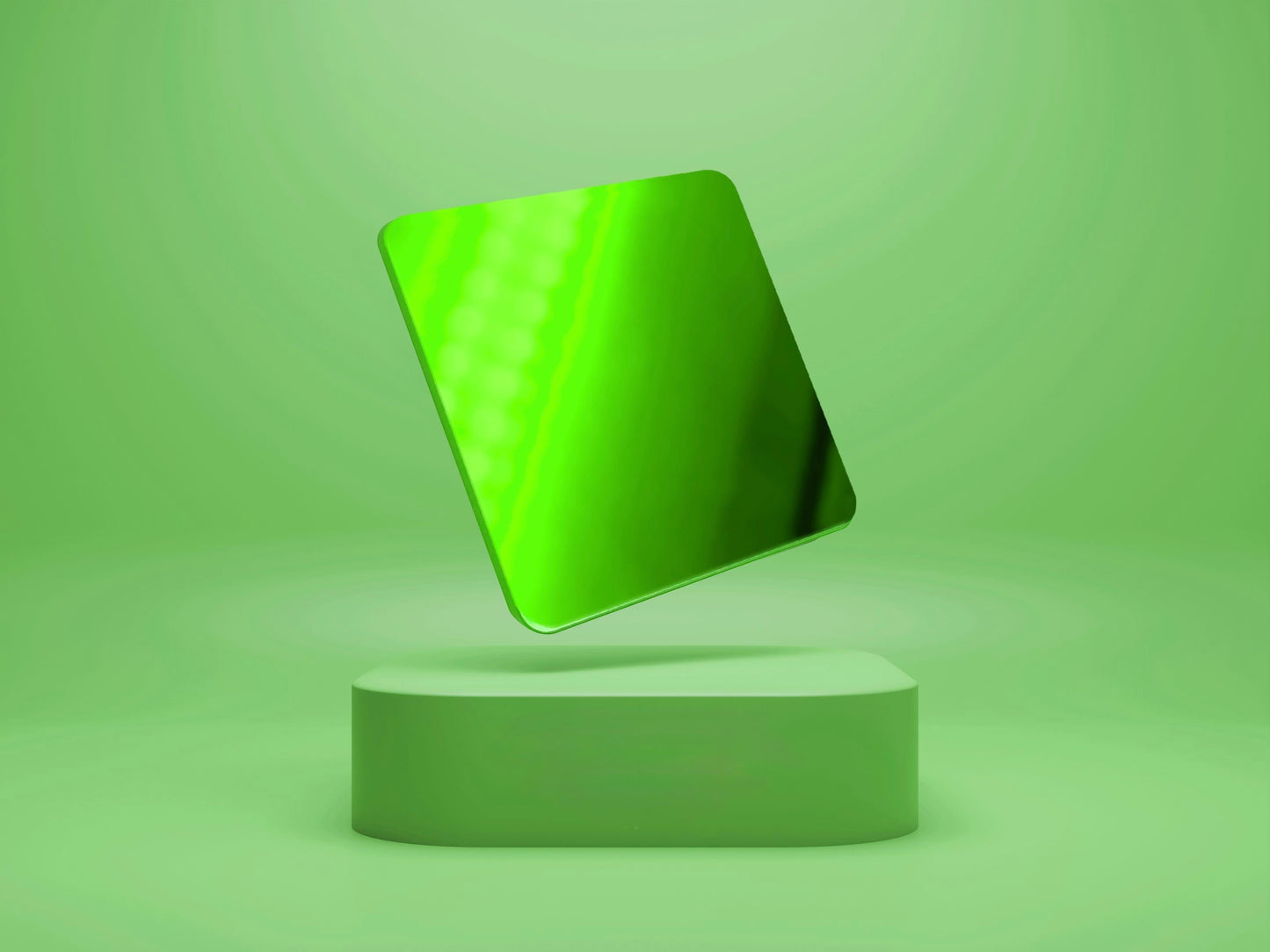 1/8” Mirror - Green Acrylic