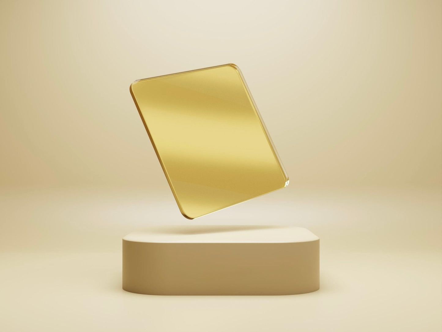 1/8" Mirror - Gold Acrylic