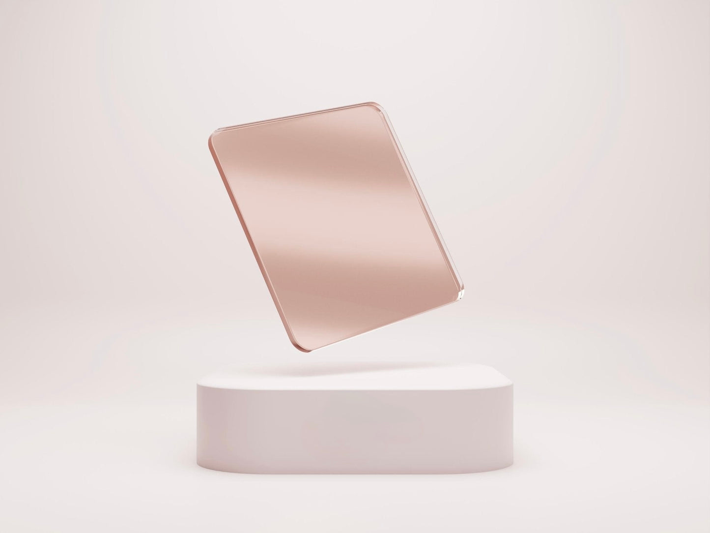 1/8” Mirror - Rose Gold Acrylic