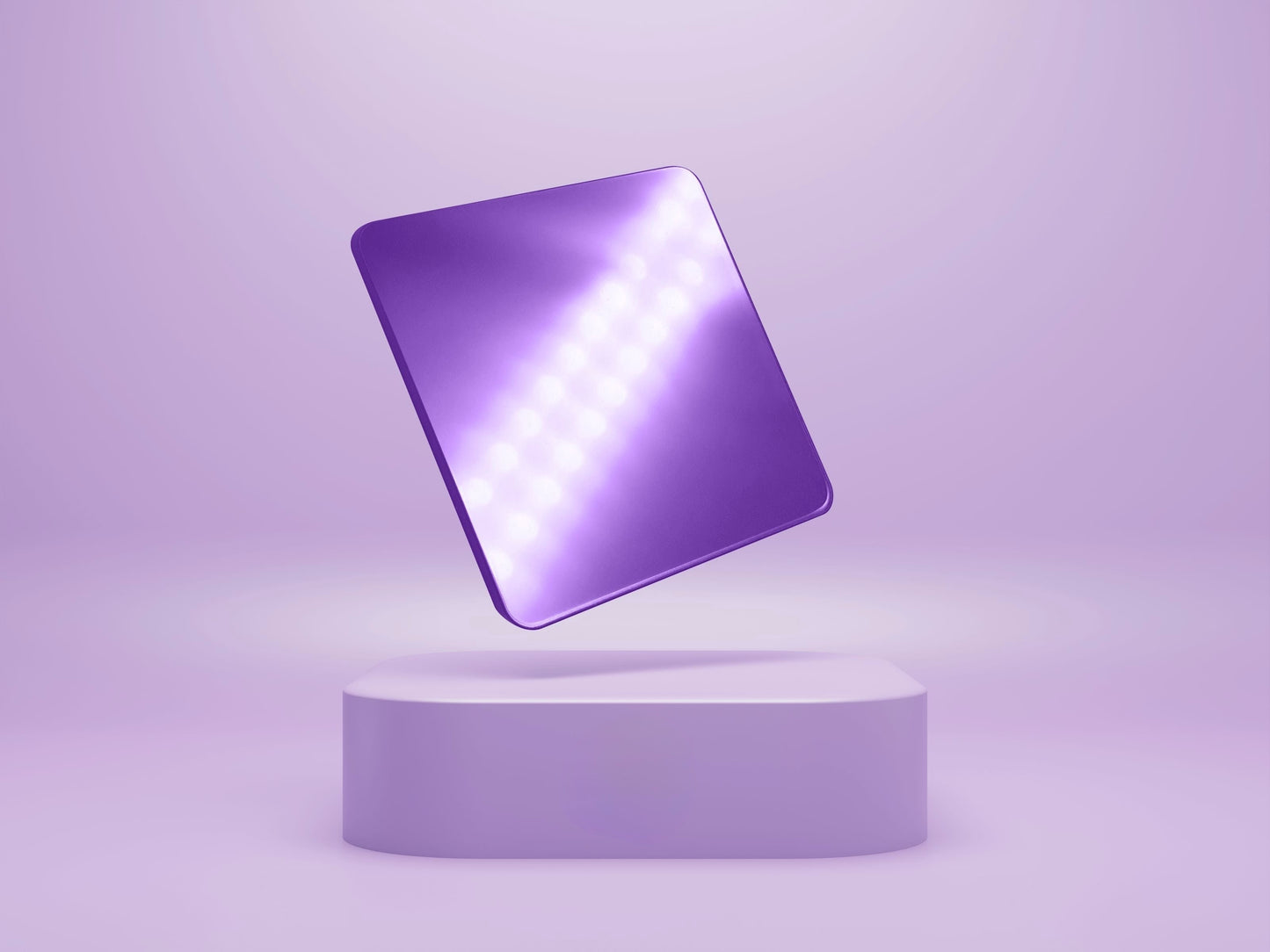 1/8" Mirror - Purple Acrylic